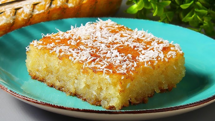 طريقة تحضير البسبوسة زي المحلات