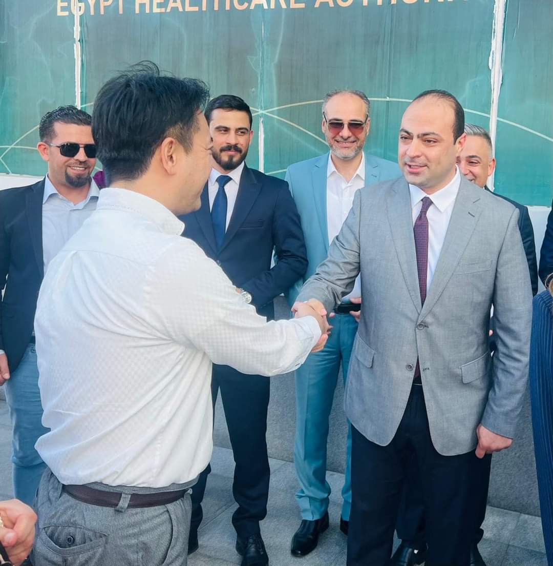 زيارة وفد العراق لمستشفيات هيئة الرعاية الصحية ببورسعيد