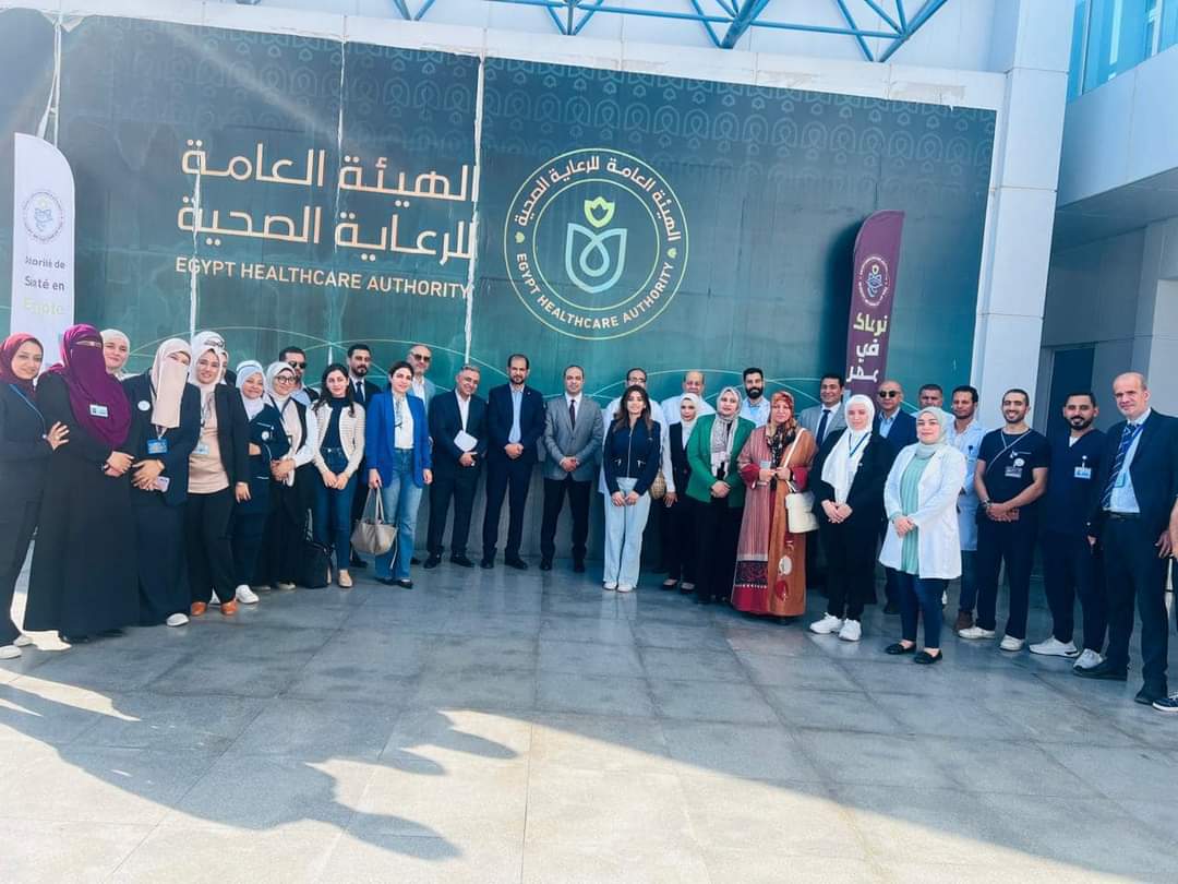 زيارة وفد العراق لمستشفيات هيئة الرعاية الصحية ببورسعيد