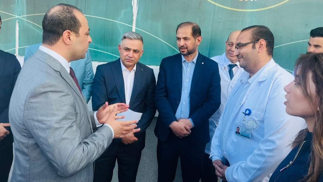 زيارة وفد العراق لمستشفيات هيئة الرعاية الصحية ببورسعيد