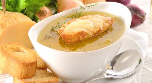 طريقة عمل شوربة البصل