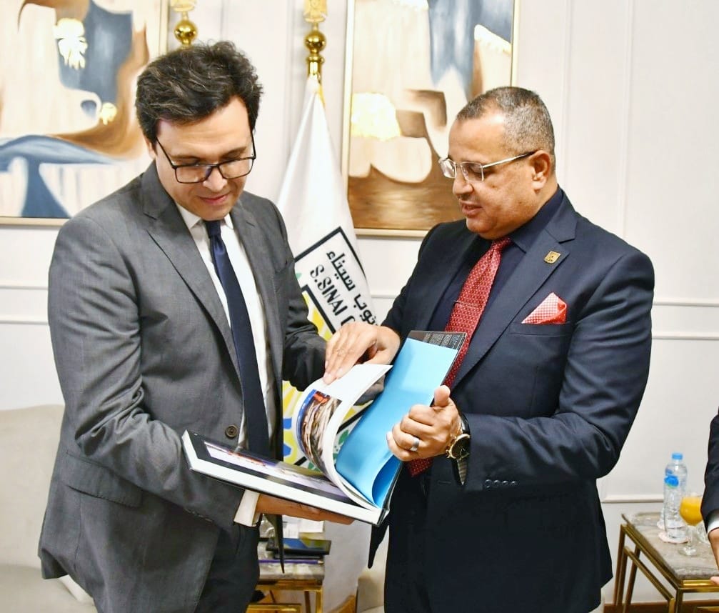 محافظ جنوب سيناء ووزير الثقافة