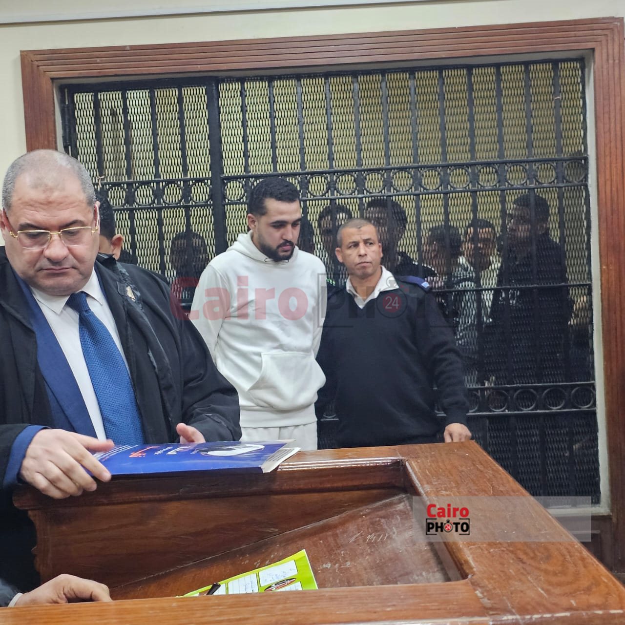 أول ظهور للمتهم بقتل صديقه بالبراجيل