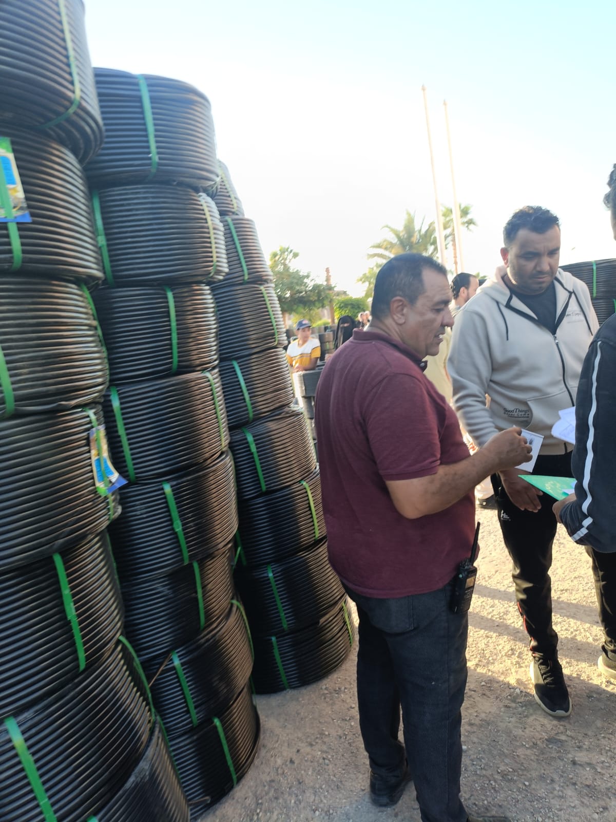 تسليم شبكات الري الحديثة للمزارعين بطور سيناء