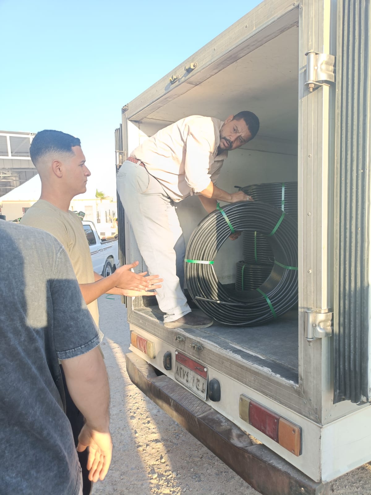 تسليم شبكات الري الحديثة للمزارعين بطور سيناء