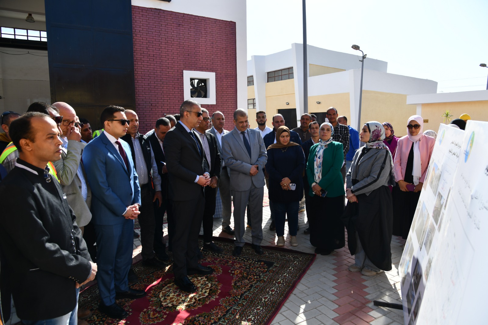 بتكلفة 36 مليون جنيه.. محافظ الفيوم يفتتح محطة صرف صحي دفنو 