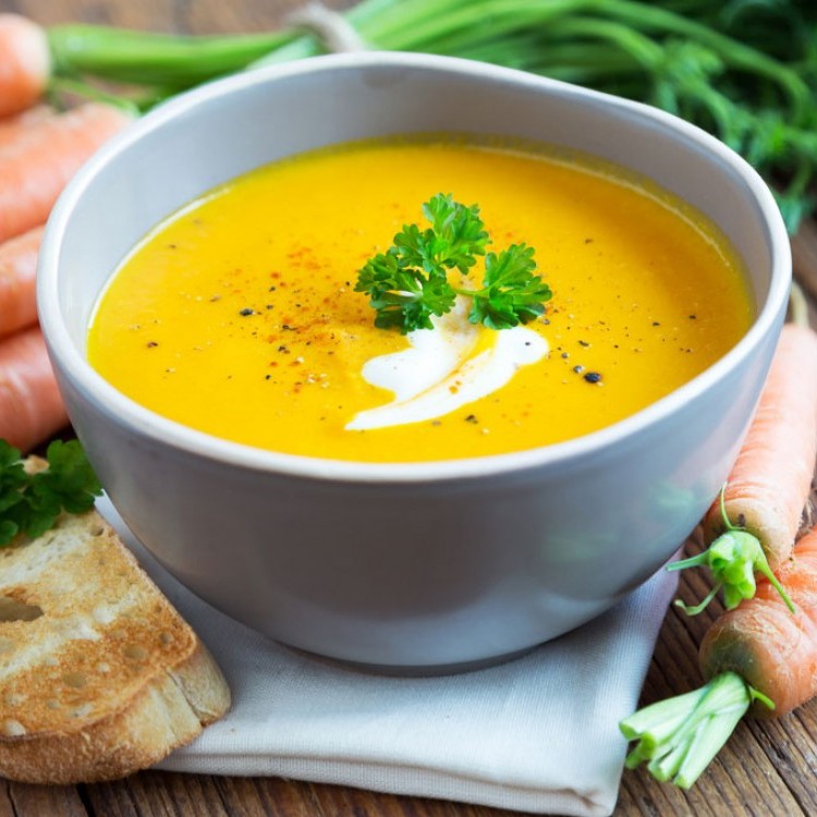 طريقة تحضير شوربة الجزر بالجنزبيل