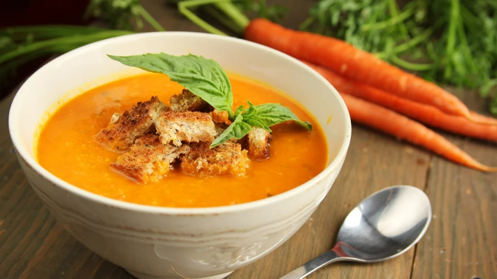 طريقة تحضير شوربة الجزر بالجنزبيل