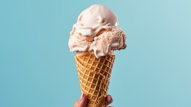 طريقة عمل الآيس كريم القهوة والفانيليا