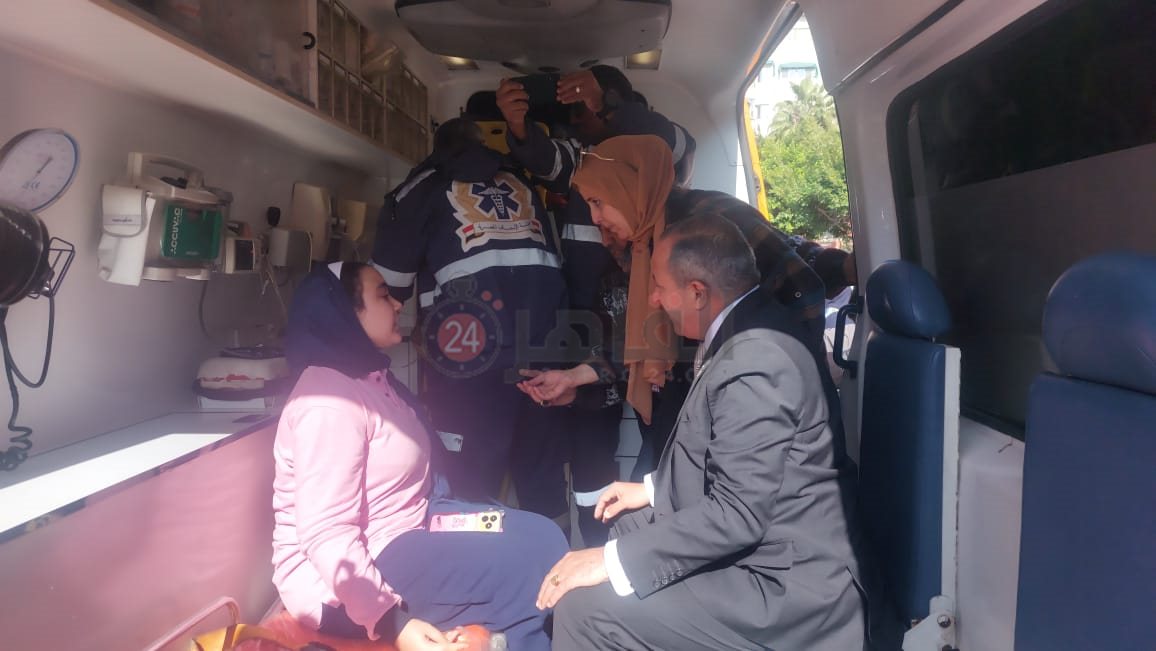 حريق مدرسة ببورسعيد 