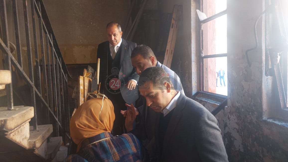 حريق مدرسة ببورسعيد 