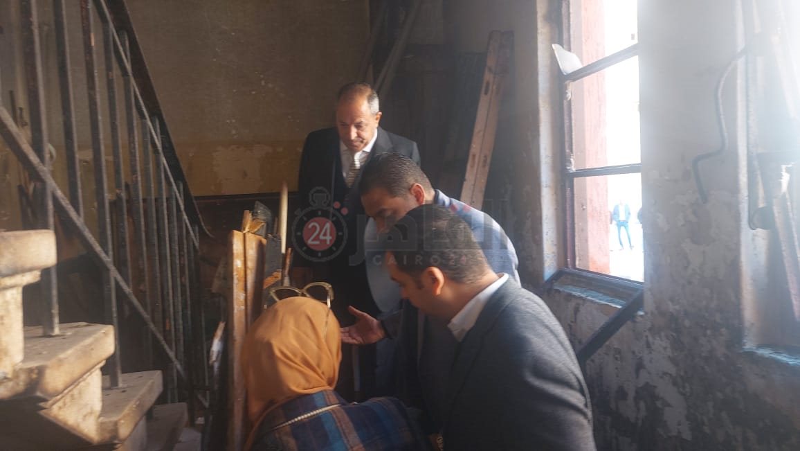 حريق مدرسة ببورسعيد 