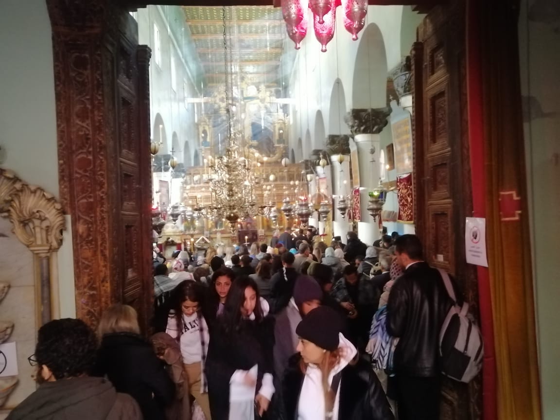 الاحتفال بعيد استشهاد القديسة كاترين بالدير 