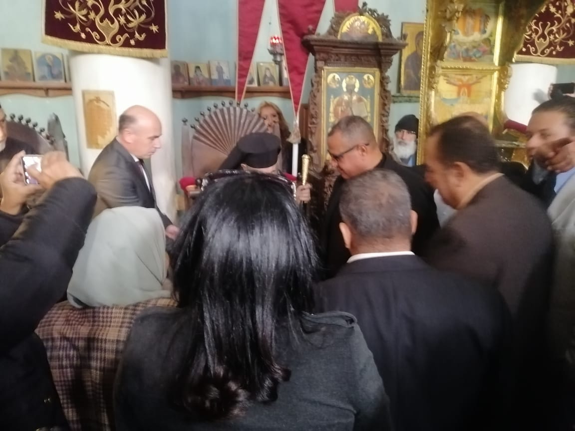 محافظ جنوب سيناء وسفراء الدول يشاركون في احتفالات عيد استشهاد القديسة كاترين