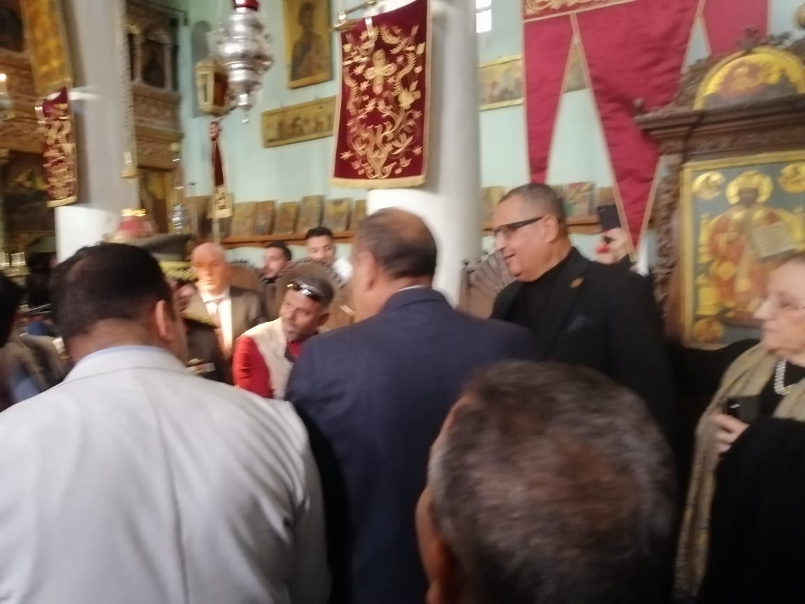 محافظ جنوب سيناء وسفراء الدول يشاركون في احتفالات عيد استشهاد القديسة كاترين