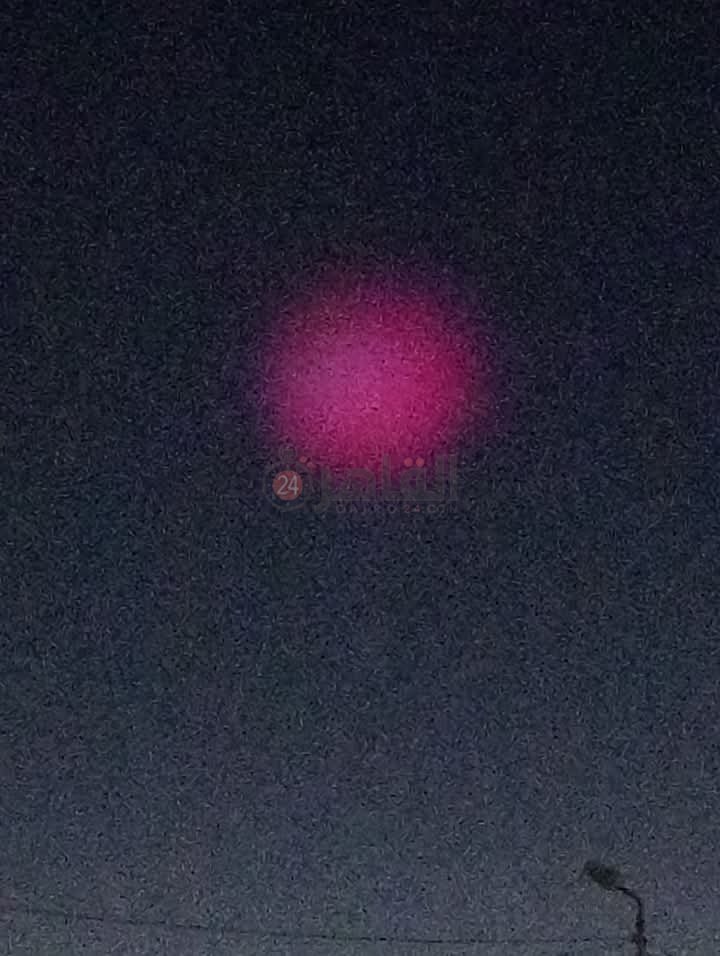 ظاهرة غريبة في السماء مطروح بعد فجر اليوم 