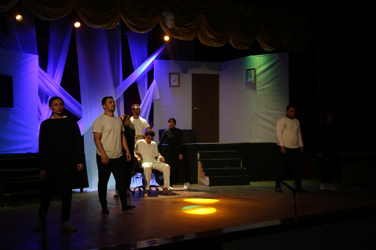 افتتاح مهرجان المسرح الخامس عشر للعروض القصيرة بجامعة الفيوم