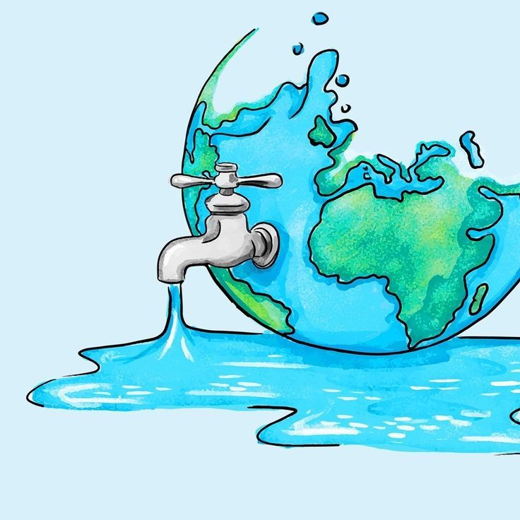 رسومات عن ترشيد استهلاك المياه