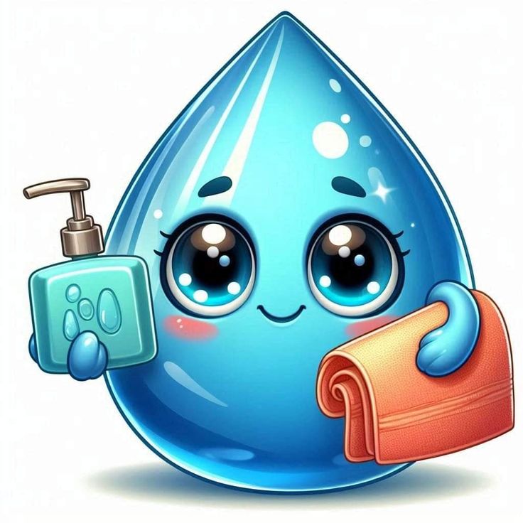 رسومات عن ترشيد استهلاك المياه للأطفال