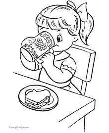 رسومات عن النظافة الشخصية للتلوين