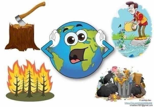 رسم عن التلوث البيئي للهواء