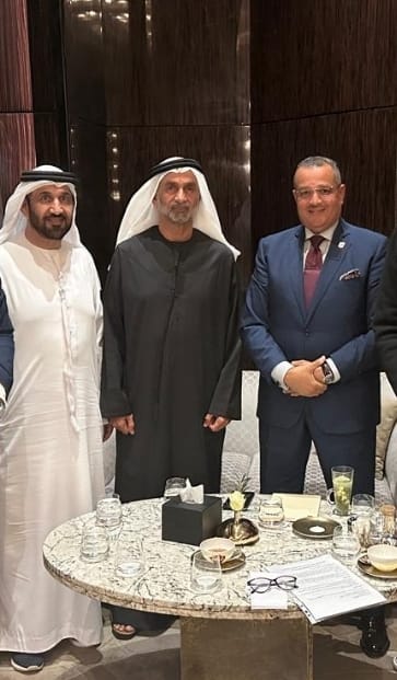 محافظ جنوب سيناء يستقبل رئيس المجلس العالمي للتسامح 