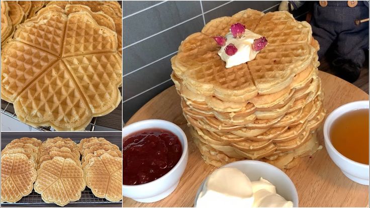 طريقة عمل عجينة الوافل