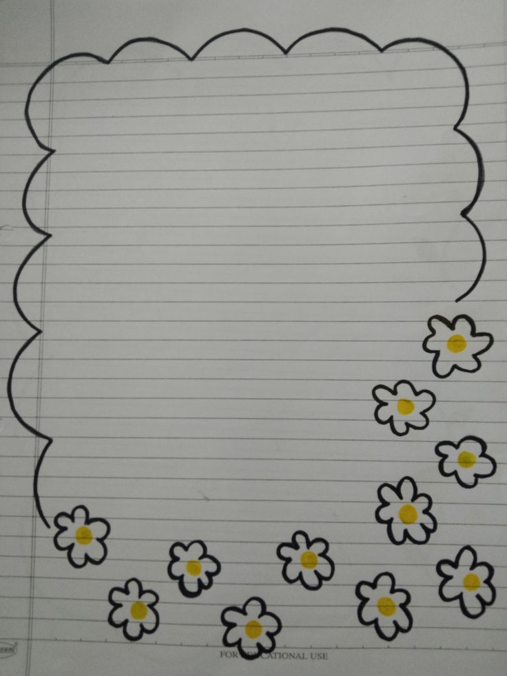 رسومات لتزيين الكراسات