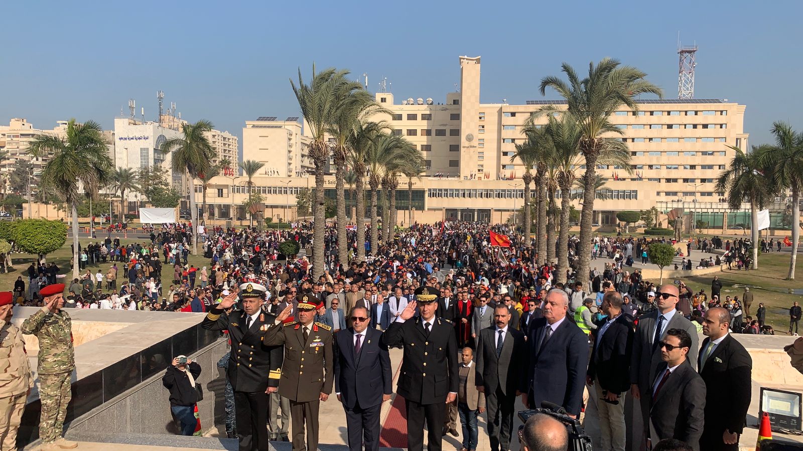 بورسعيد تحتفل بالعيد القومي 