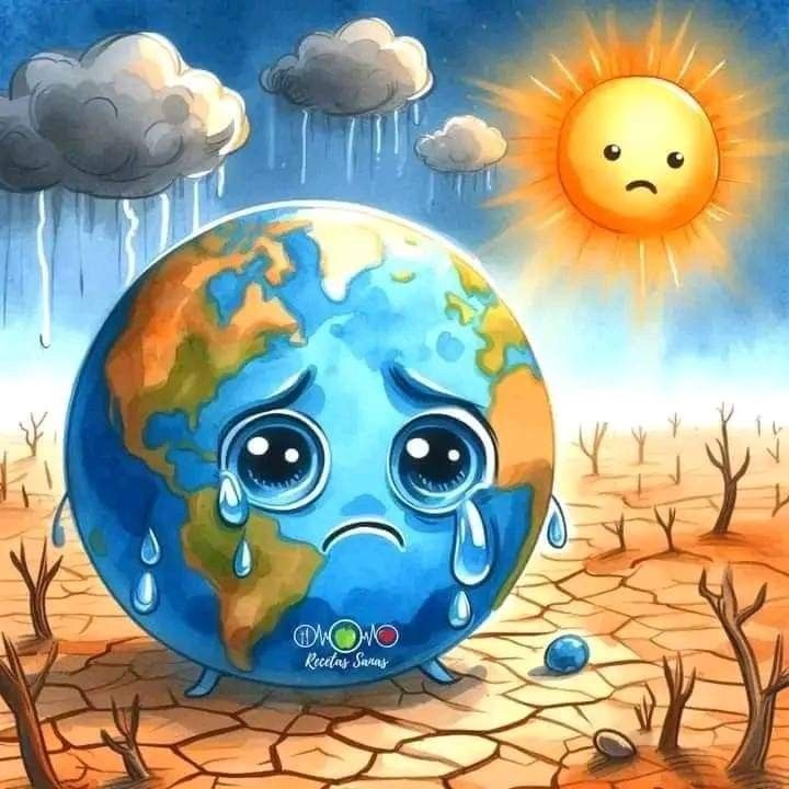 رسومات عن تغير المناخ