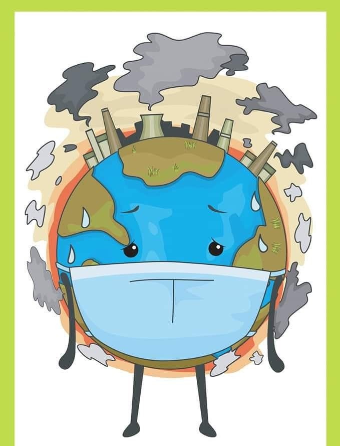 رسومات عن تغير المناخ