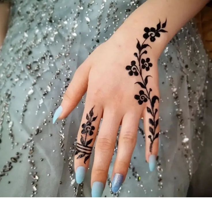 رسومات حنة سهلة للمبتدئين