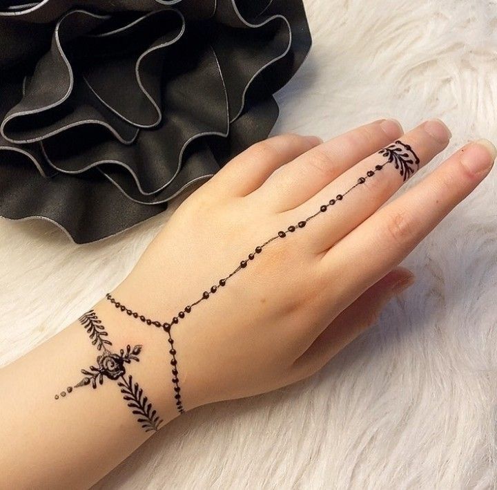 رسومات حنة سهلة للمبتدئين