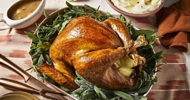 طريقة عمل الديك الرومي في الكيس الحراري