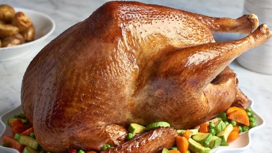 طريقة عمل الديك الرومي المسلوق