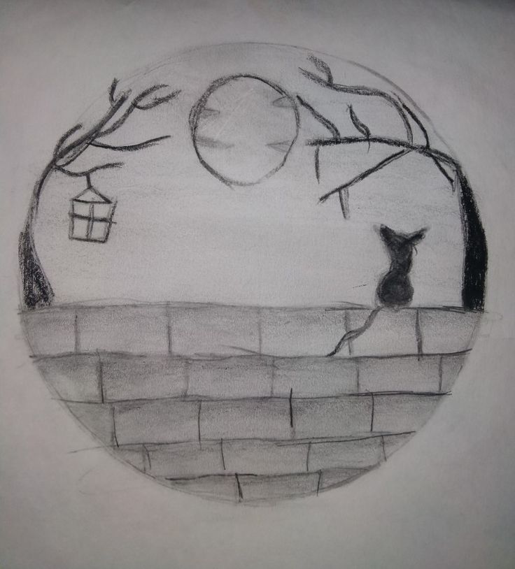 رسومات بسيطة وجميلة بالرصاص