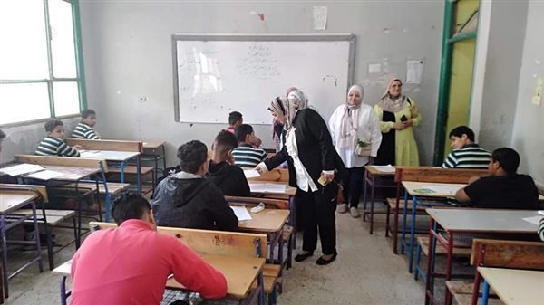 جدول امتحانات الصف الأول الإعدادي الترم الثاني