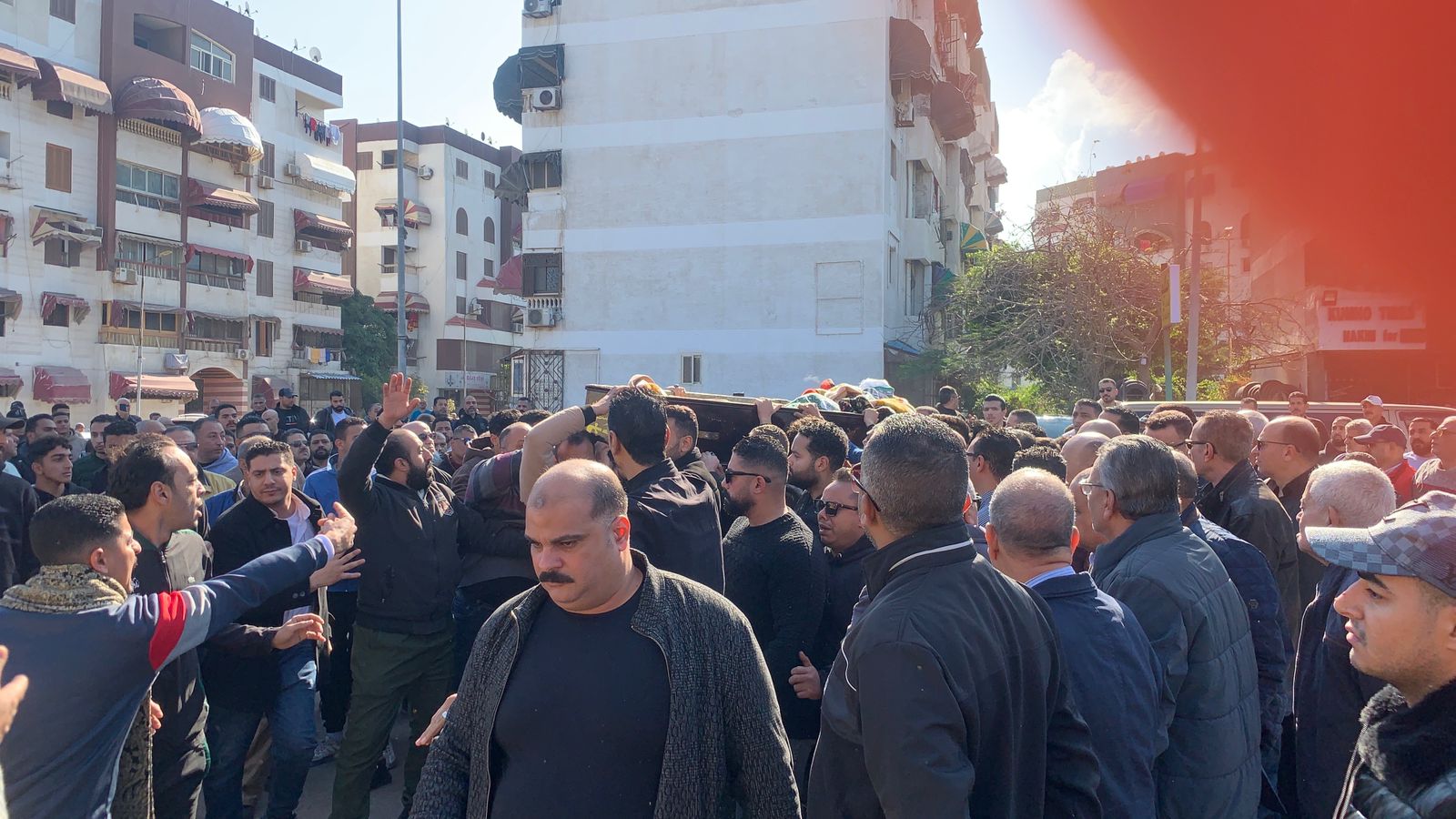 جنازة مهيبة للنائب السابق إيهاب ضاحي 