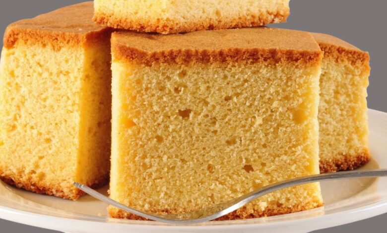 طريقة عمل الكيكة العادية الهشة