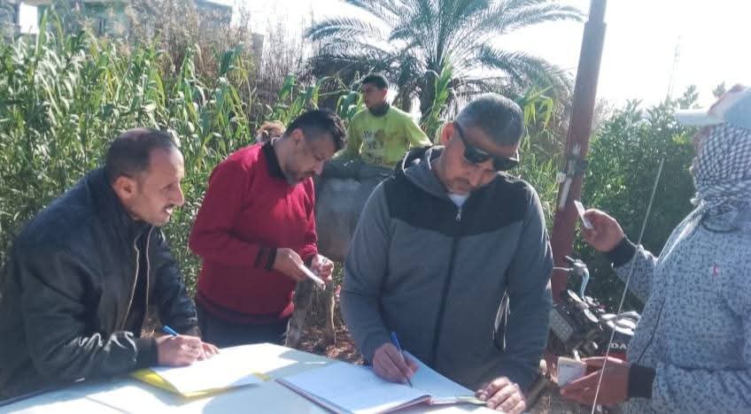 الأراضي الزراعية ببورسعيد 