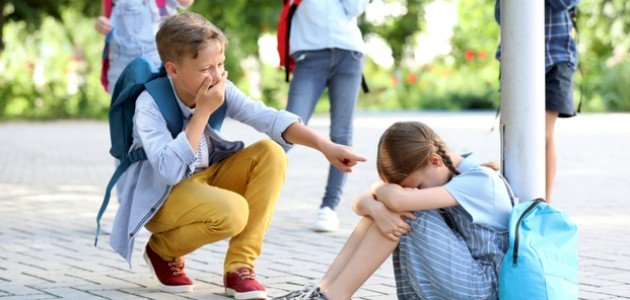 كلمة عن التنمر المدرسي