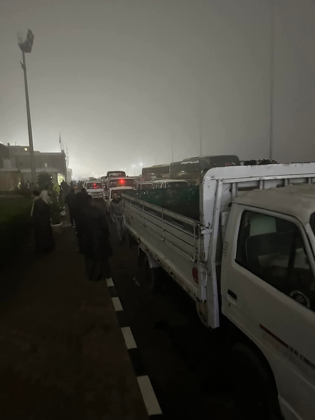 الشبورة ببورسعيد خلال الساعات الأخيرة 