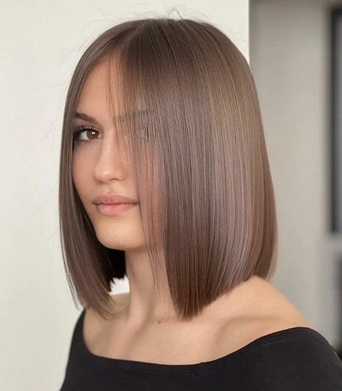 القصات الجانبية (Side Swept Cut)