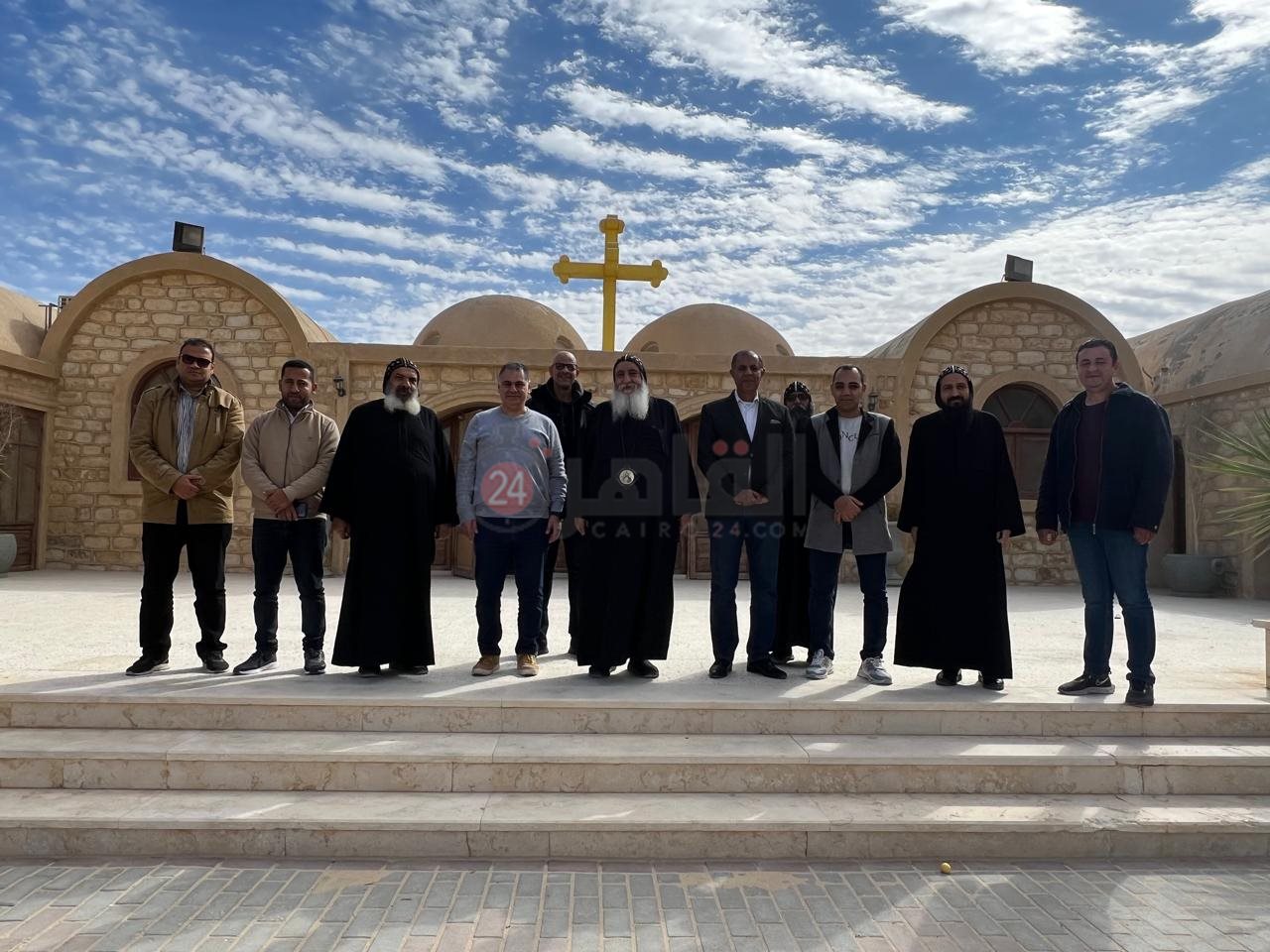 السياحة تتفقد دير الأنبا بولا بالبحر الأحمر 2