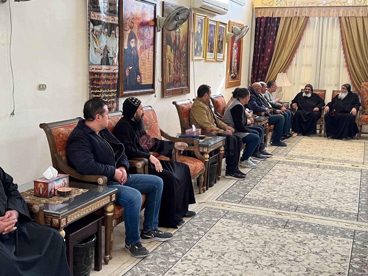  السياحة تتفقد دير الأنبا بولا بالبحر الأحمر 4