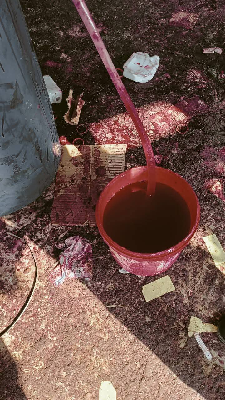 مصنع عصائر متستر داخل إحدى مزارع الدواجن