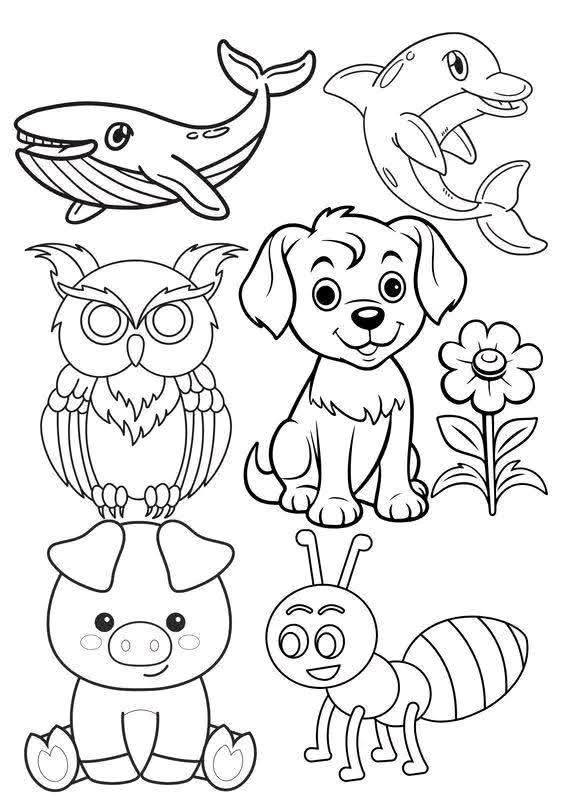 رسومات للتلوين للأطفال للطباعة pdf