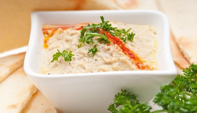 خطوات طريقة عمل سلطة الطحينة الجاهزة بالزبادي مثل المطاعم