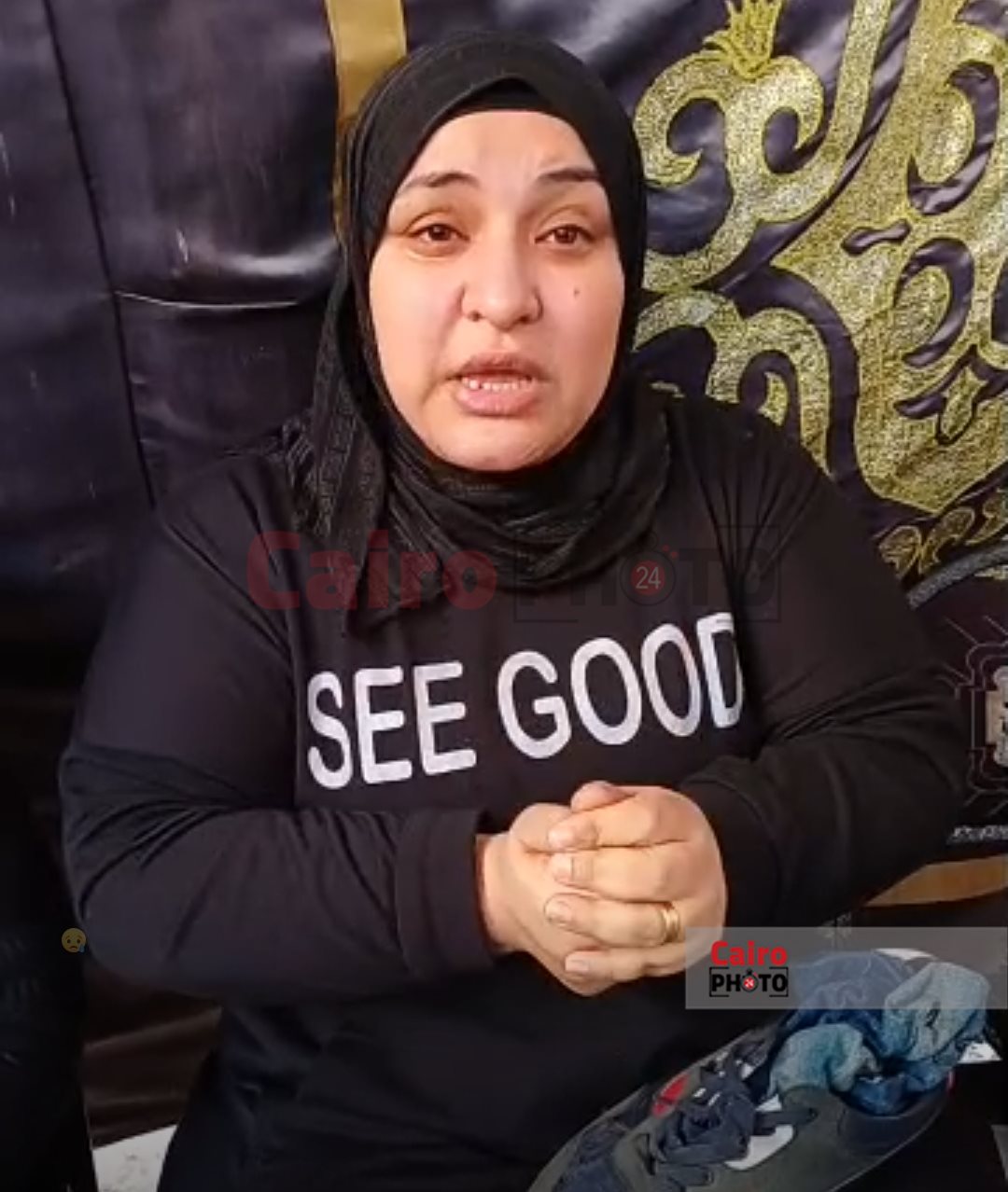 انهيار نجلة السيد الليلي ضحية الدهس ببورسعيد 