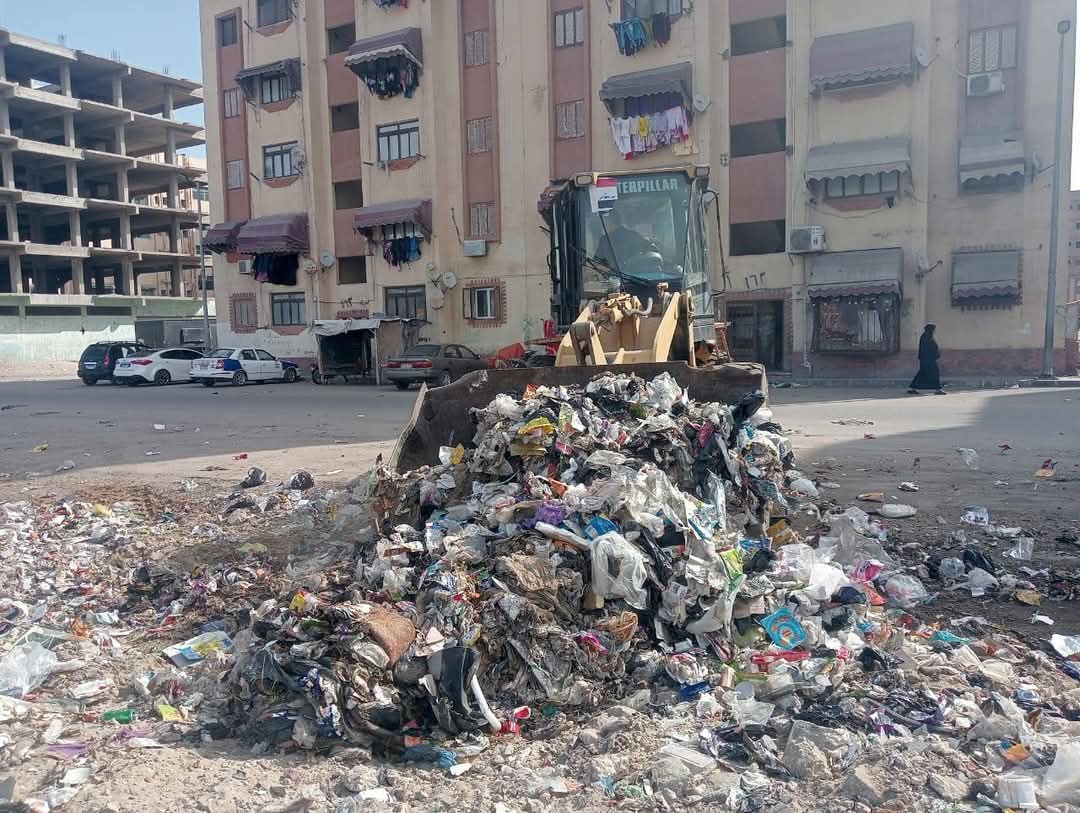 محاولات الأحياء الفاشلة في السيطرة علي القمامة 